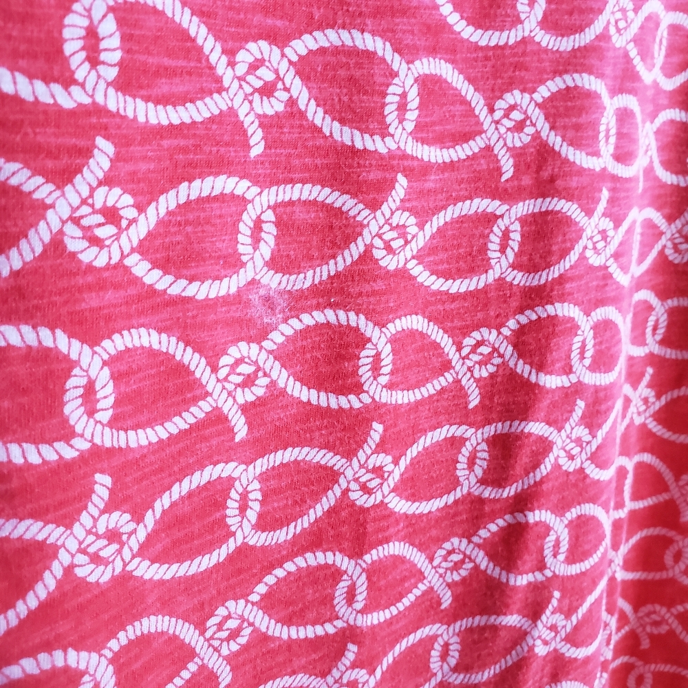 Vineyard Vines Rope Print Knit Dress Size Small - Picture 9 of 9